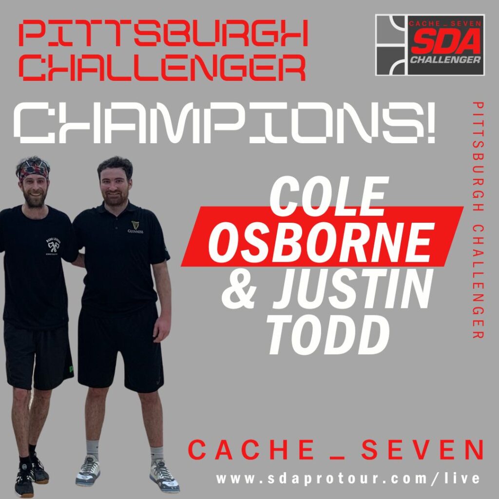 Osborne/Todd Take Pittsburgh Challenger