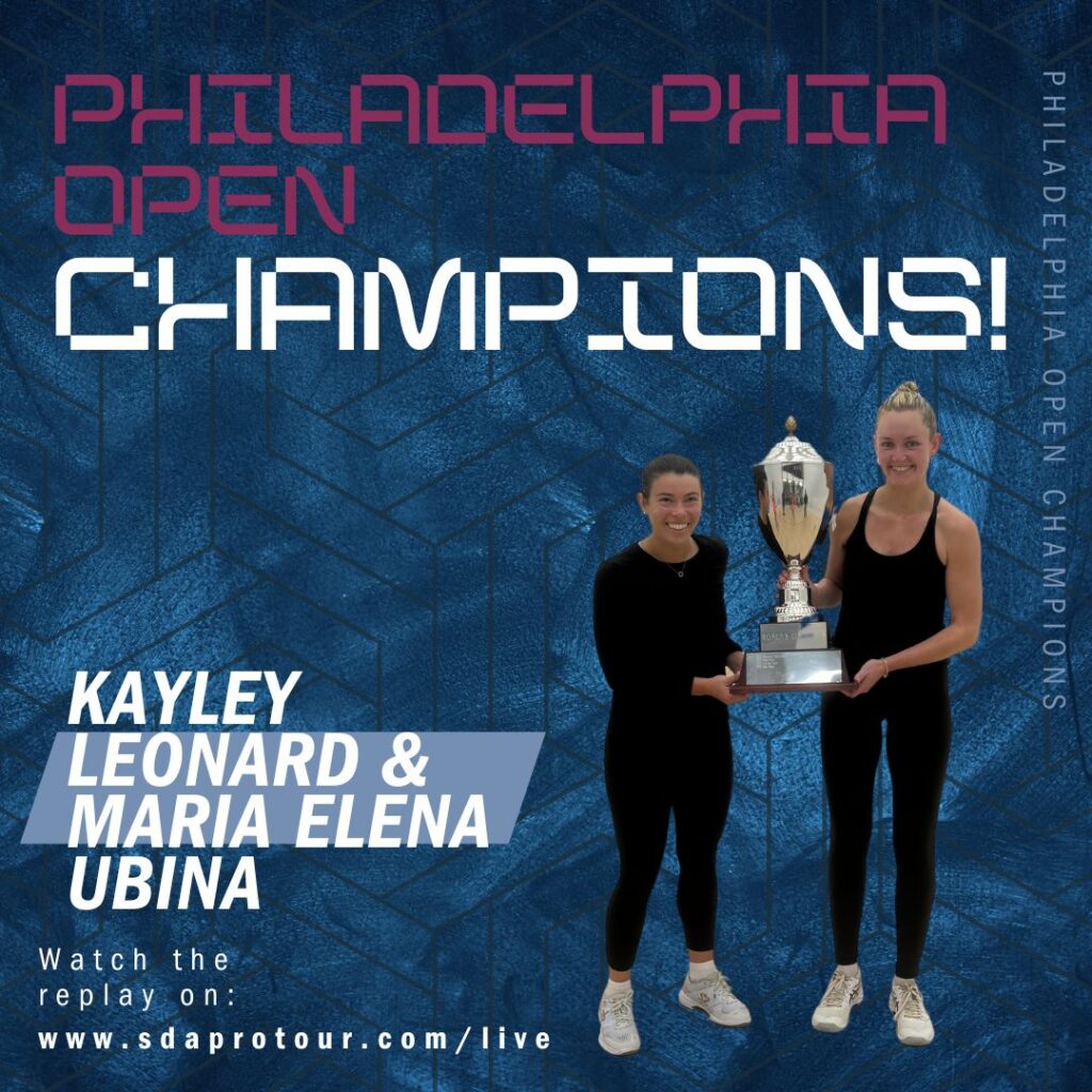 Cynwyd Club Hosts Thrilling Opening of SDA Season at Philadelphia Open Women's Tournament